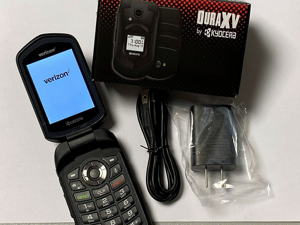 Kyocera DuraXV LTE E4610 Verizon Wireless Rugged Waterproof Flip Phone